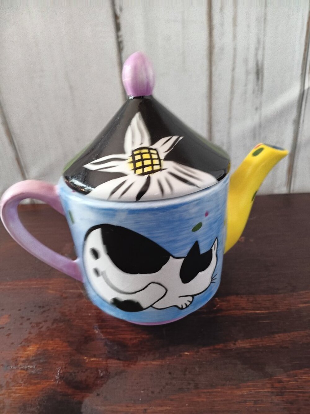 Double Sided Cat Tea Pot from Groovy for Chaleur Tea Pot